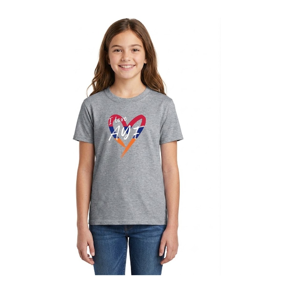 Kids Heart Tee — AYF Olympics 2026 merch