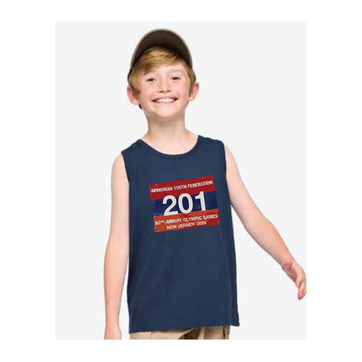 Kids Tank — AYF Olympics 2026 merch